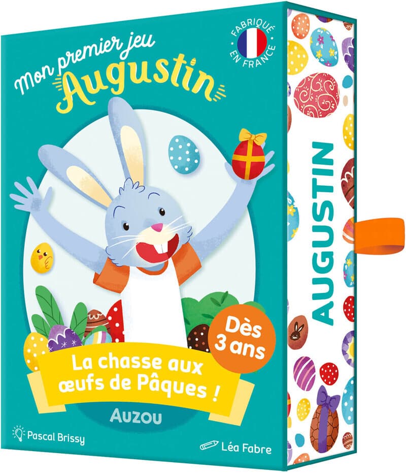 Mon premier jeu Augustin - La chasse aux oeufs de Pâques (Coffret)